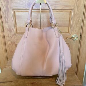 G.I.L.I. Got It Love It Large Pink Roma 2
Leather Tote